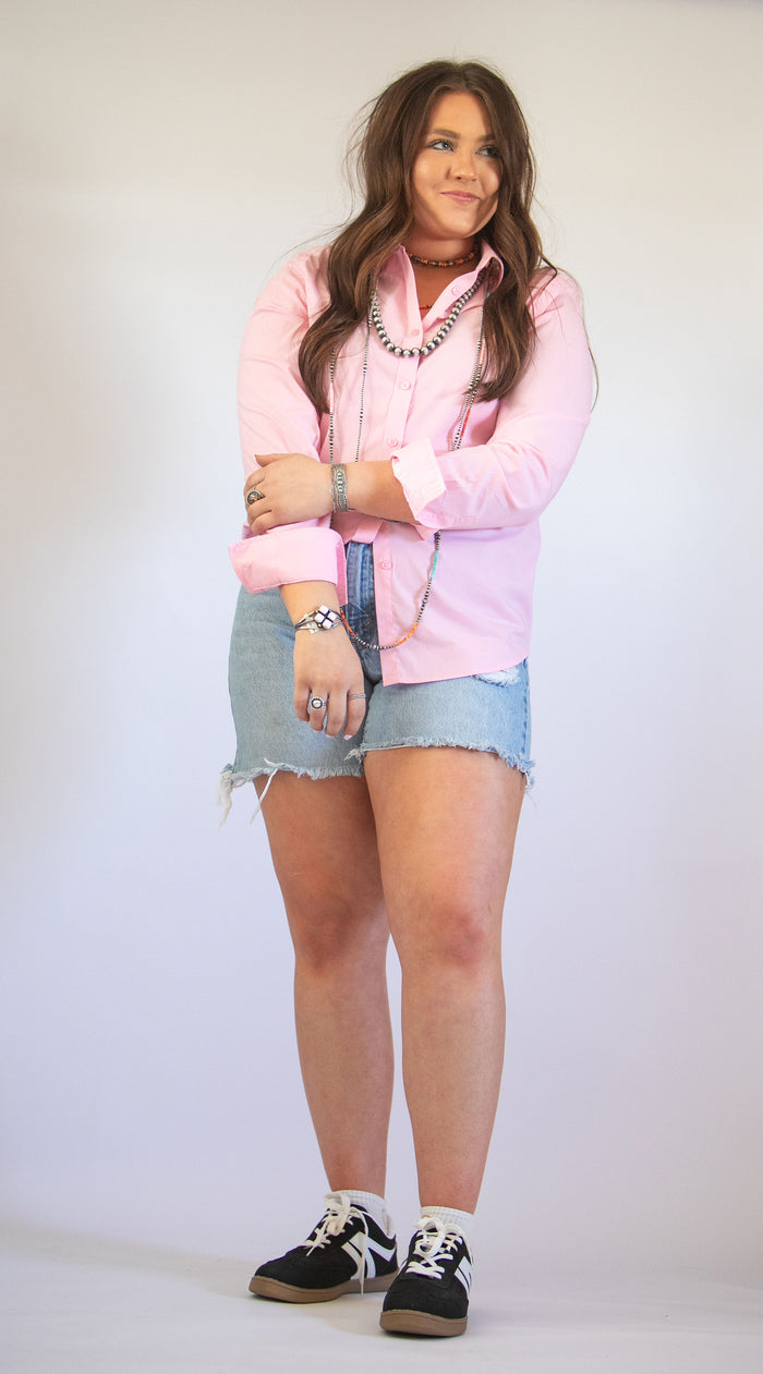 The Paisley Pink Conch Statement Cuff