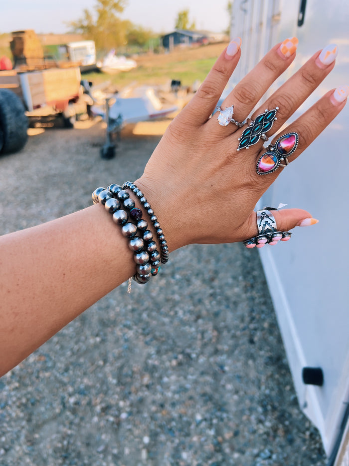 The June Bug 10mm Pearl Bracelet