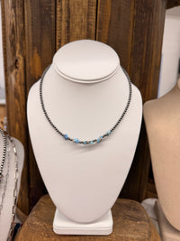 The Golden Hills Turquoise Nugget Choker