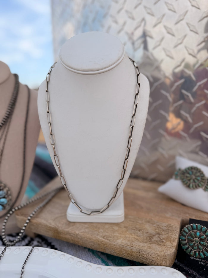 The Dally Paperclip linked Necklace
