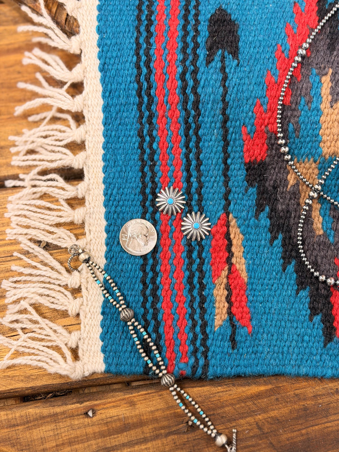 The Riley Concho & Turquoise Earrings