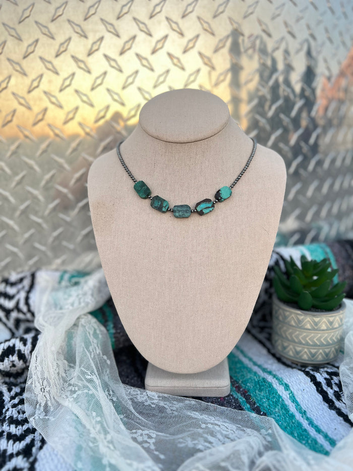 The Dakota Turquoise Choker