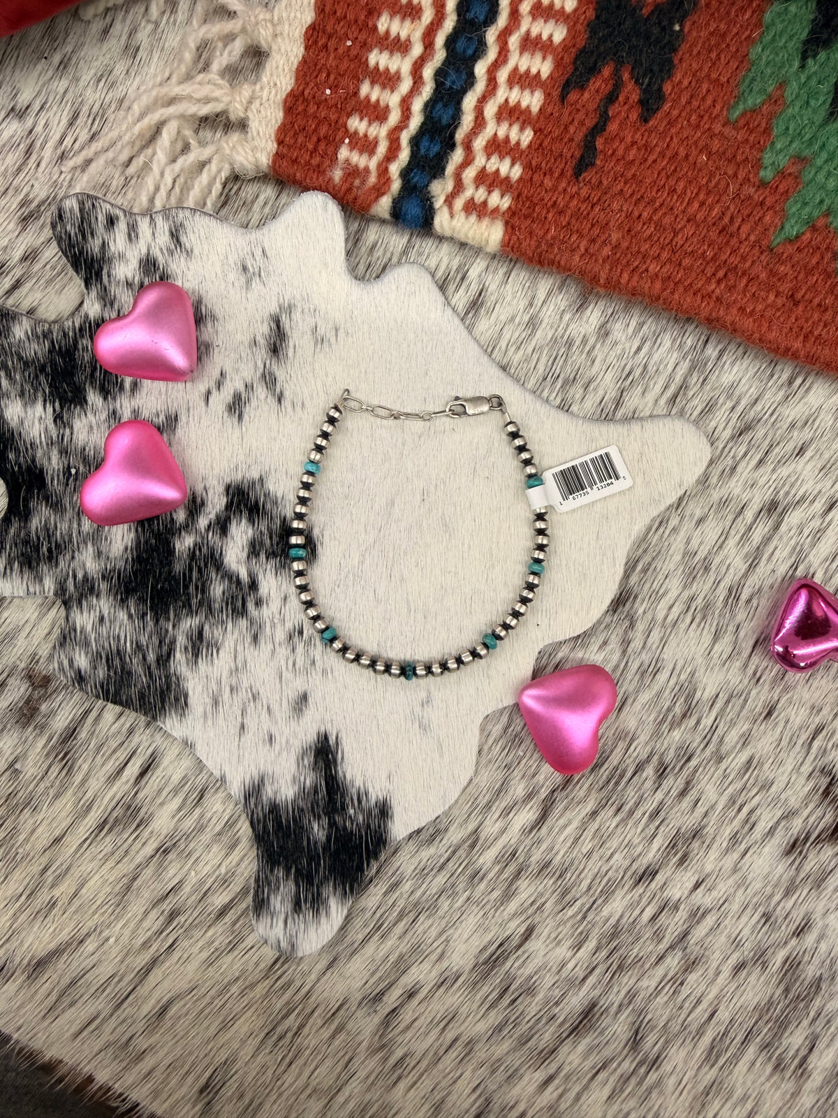 The Markie Turquoise and Pearl Bracelet