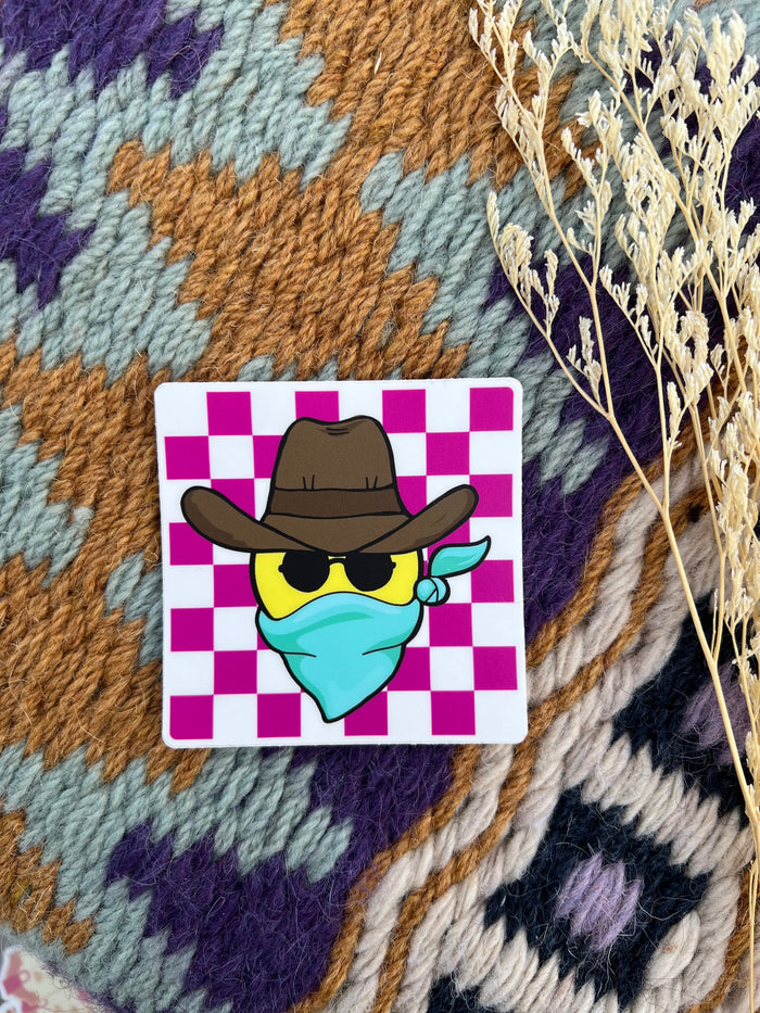 Cowboy Emoji Sticker