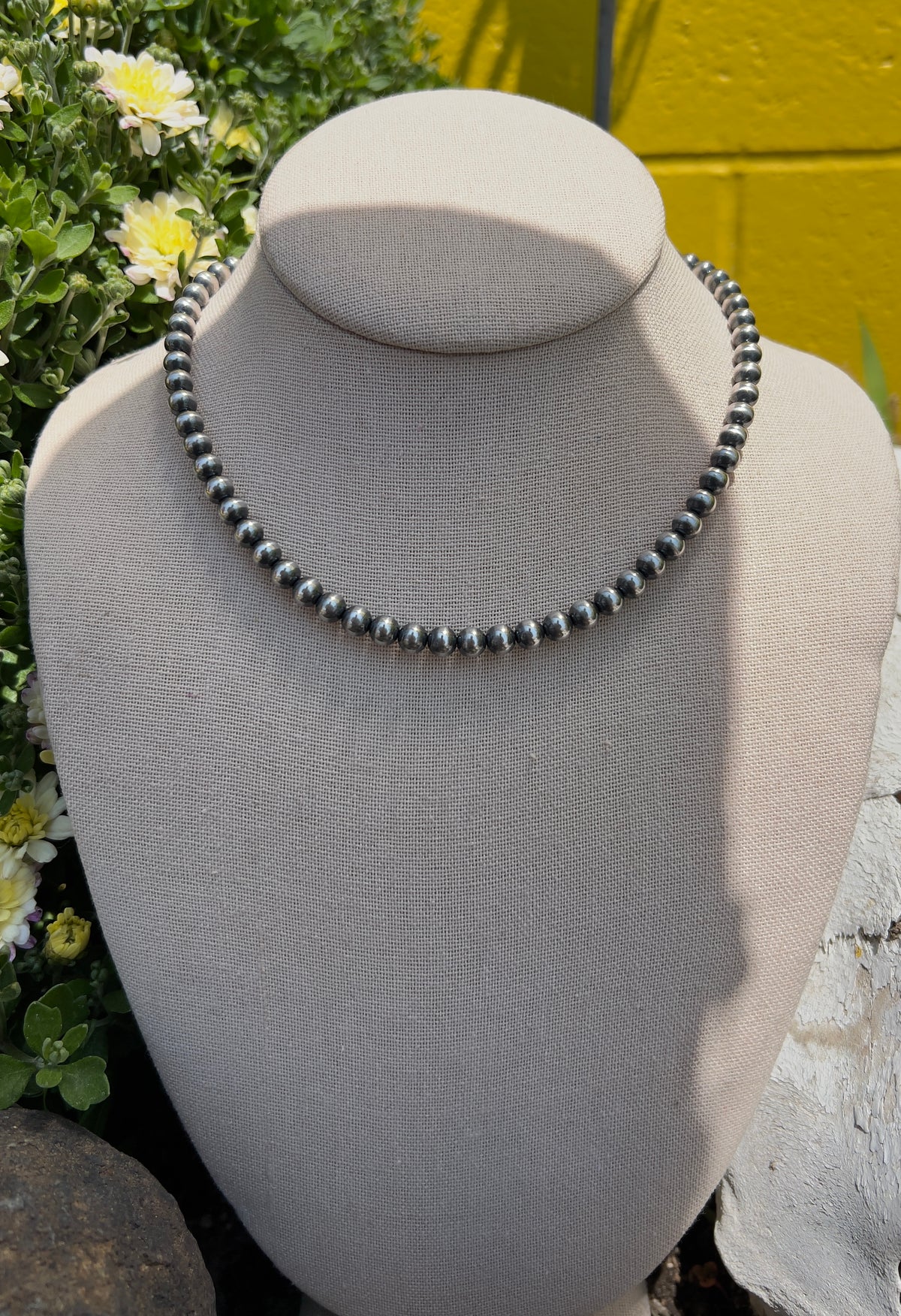 The Kami 6mm Sterling Silver Pearls
