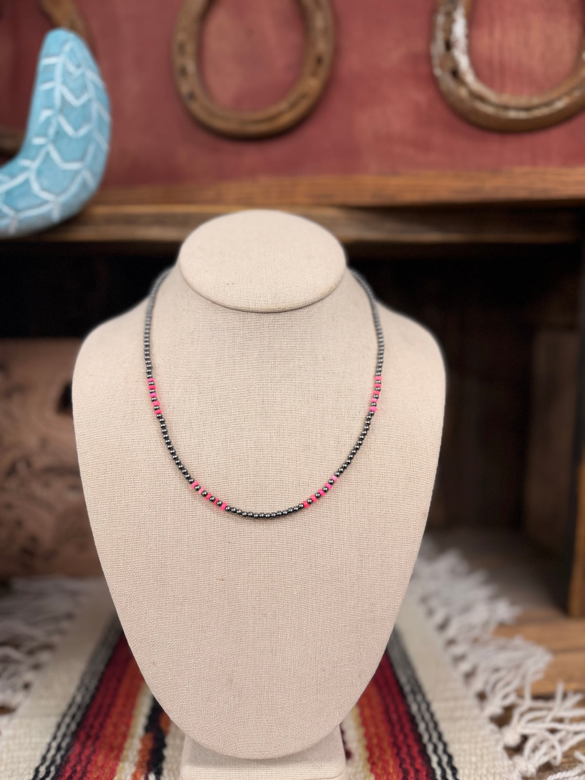 The Pink Faceted Opal Choker
