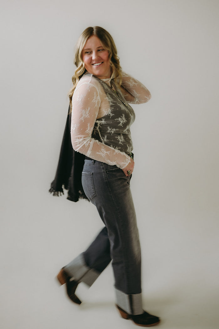 The Dixie Rae Cuffed Jeans