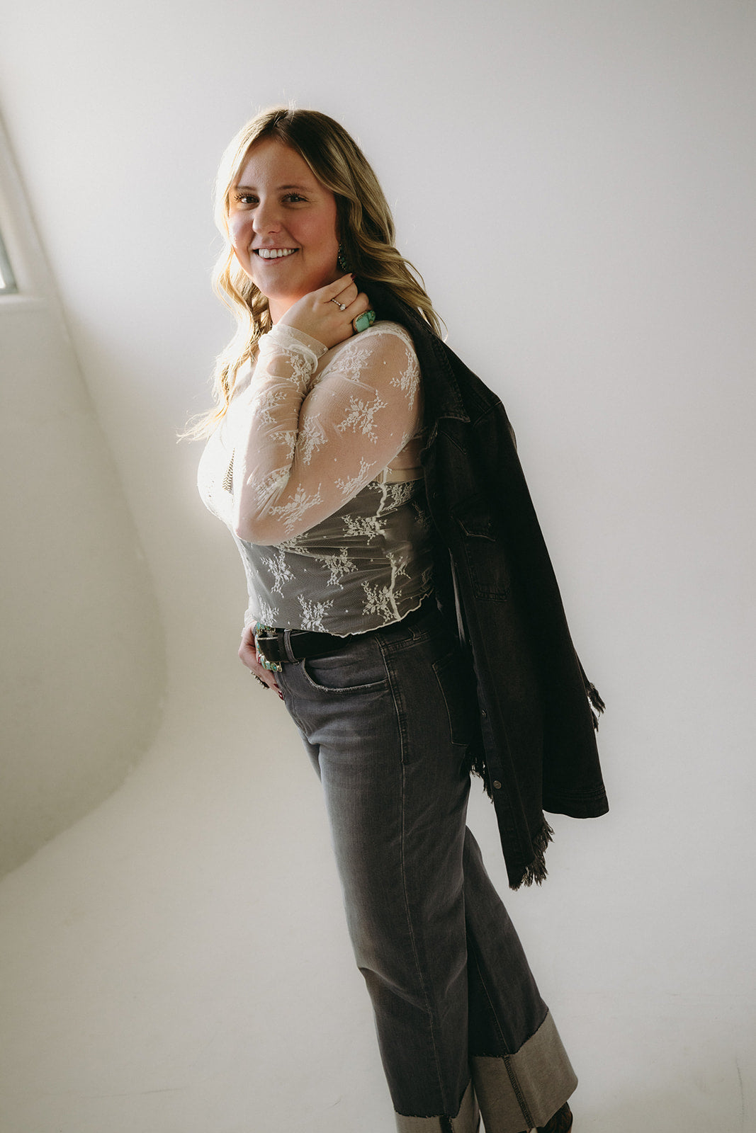 The White Lace Long Sleeve