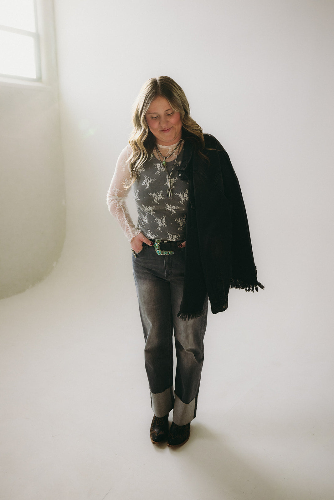 The White Lace Long Sleeve