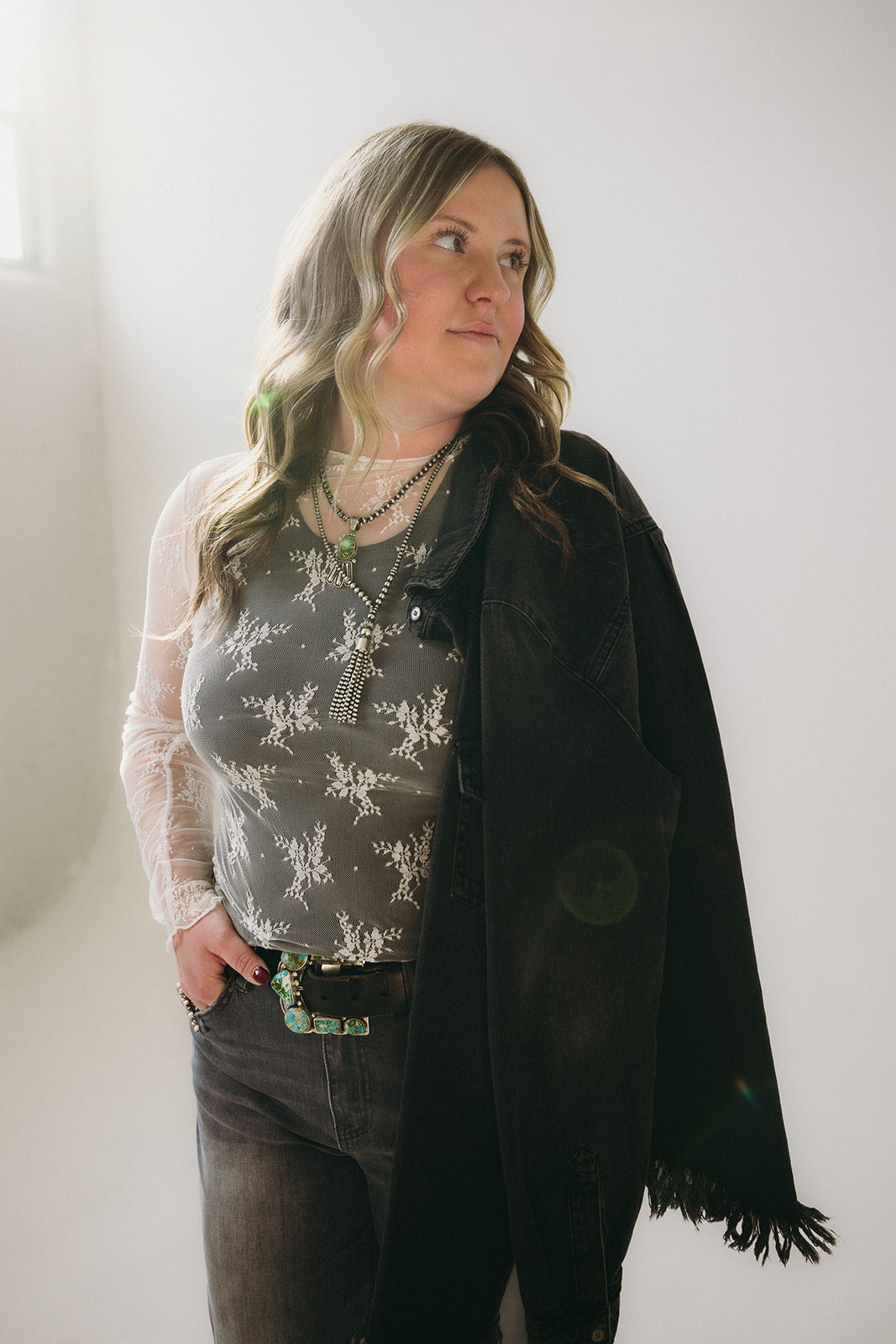 The White Lace Long Sleeve