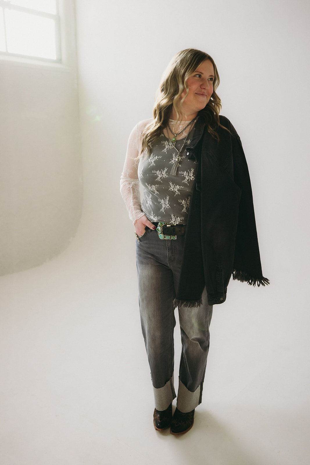 The White Lace Long Sleeve