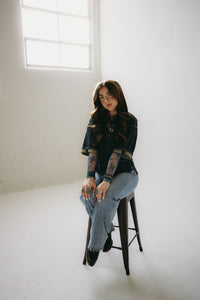 The Kaylee Denim Top