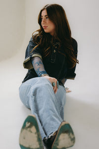 The Kaylee Denim Top