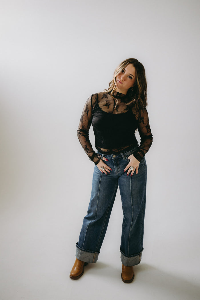 The Callie Wide Leg Jeans