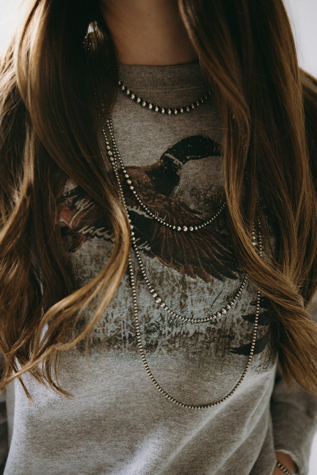 The CiCi Vintage Duck Crewneck