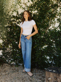 The Waycee Double side seam jeans