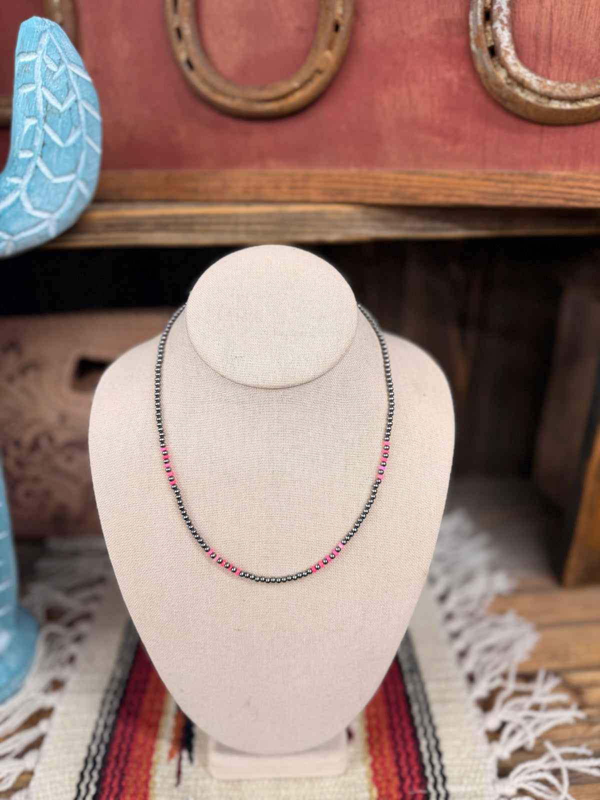 The Pink Faceted Opal Choker