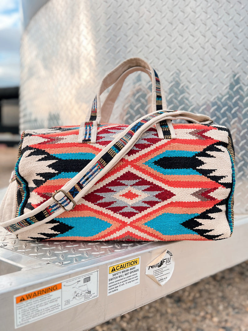 The Marty Saddle Blanket Duffle Bag