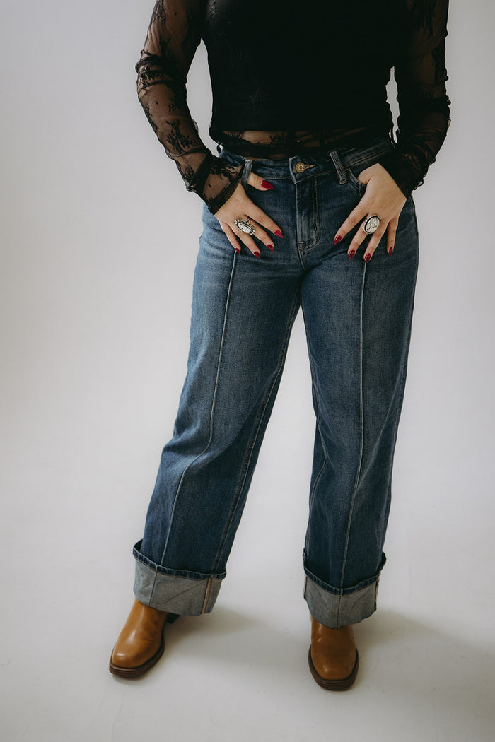 The Callie Wide Leg Jeans