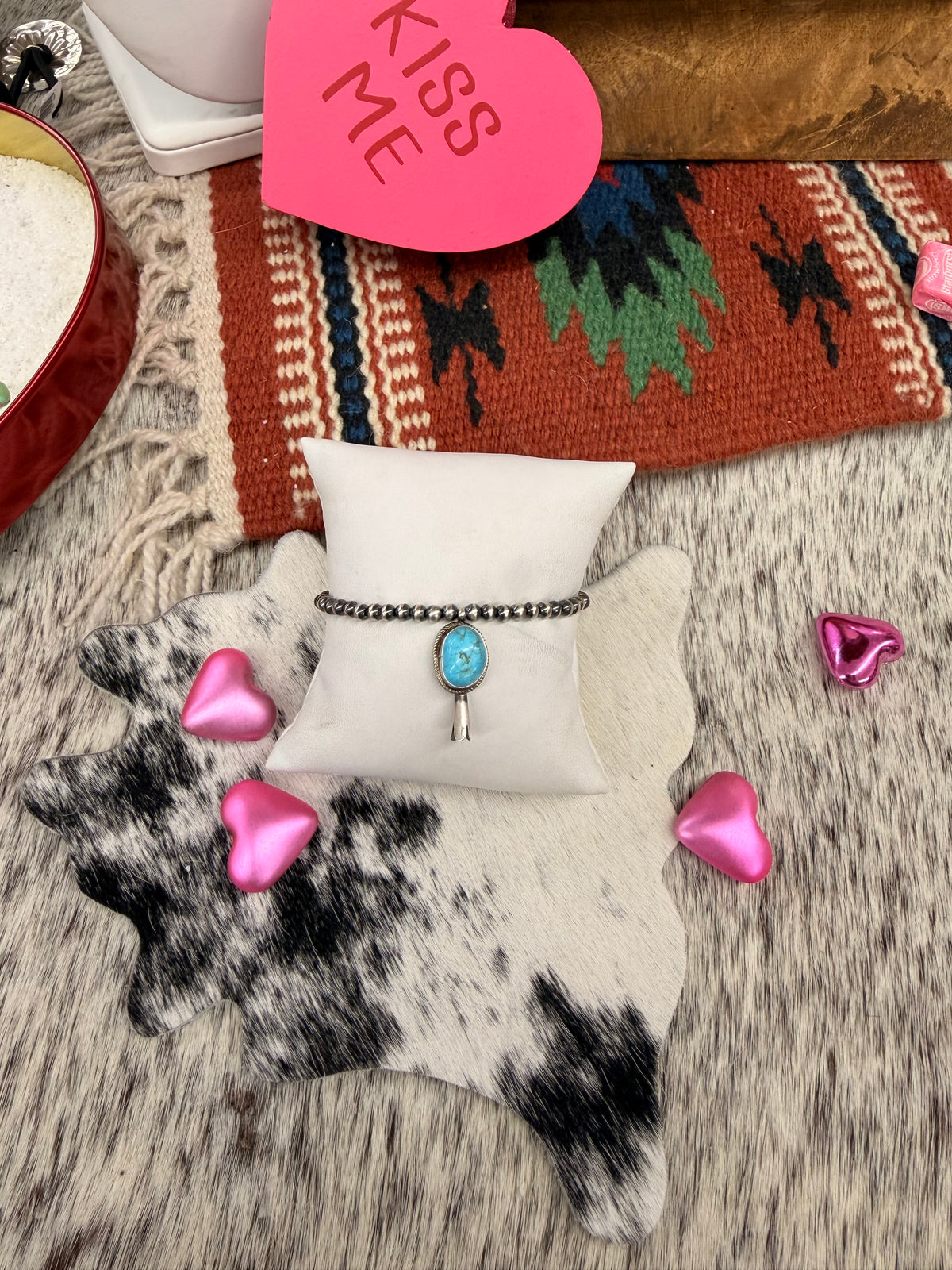 The Catie Charm Pearl Stretch Bracelet