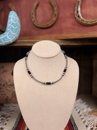 Black Onyx x Sterling Pearls