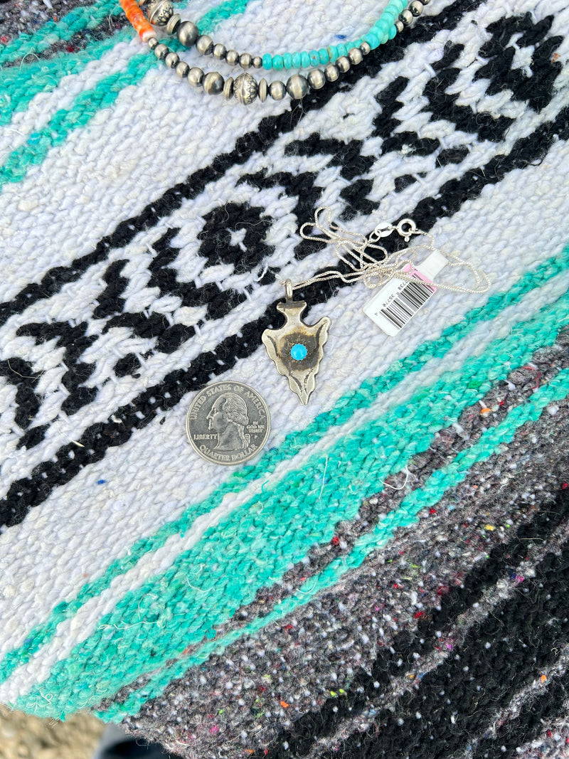 The Turquoise Arrowhead Necklace