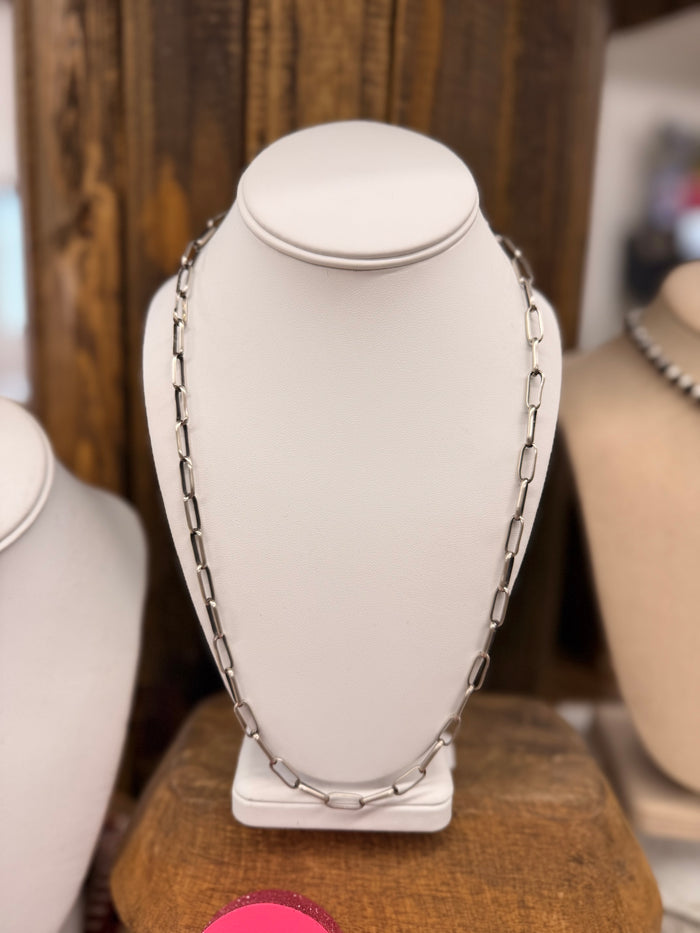 The Sammy Silver Linked Chain