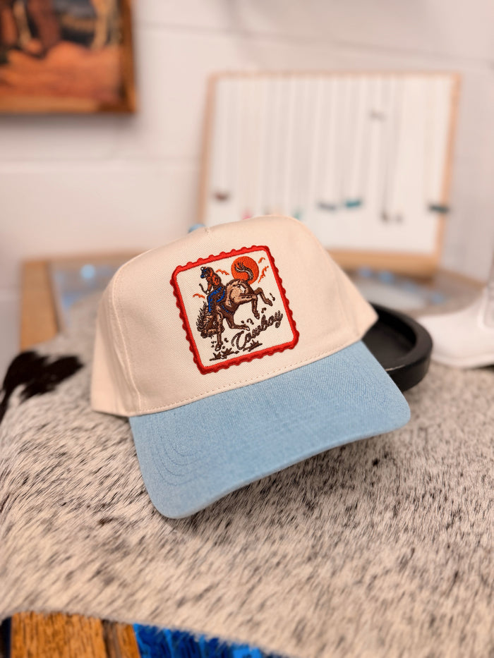 The Cowboy Postcard Trucker hat