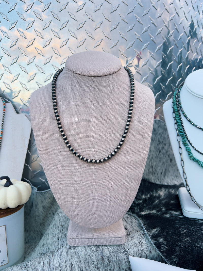 The 20" 6mm Pearl Necklace