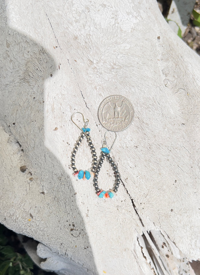 The Pearl Hoop Earring
