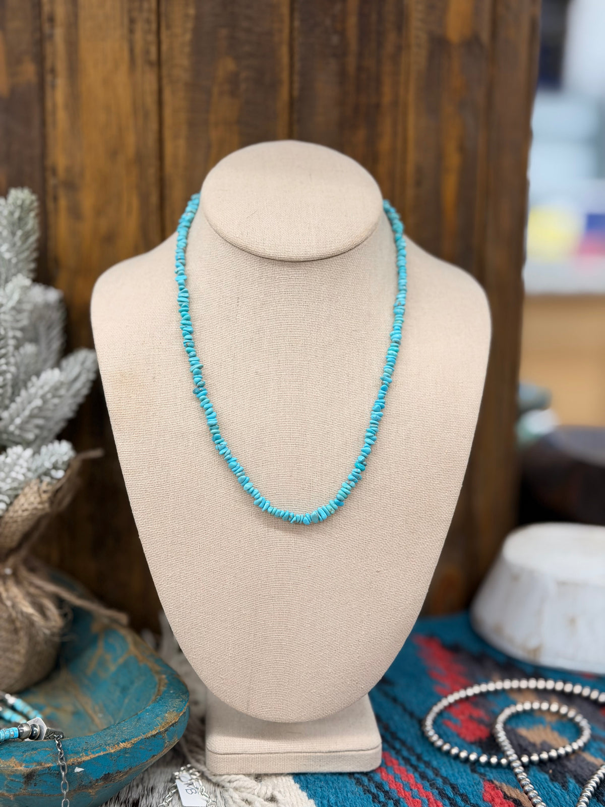 The Kennedy Light Blue Turquoise necklace