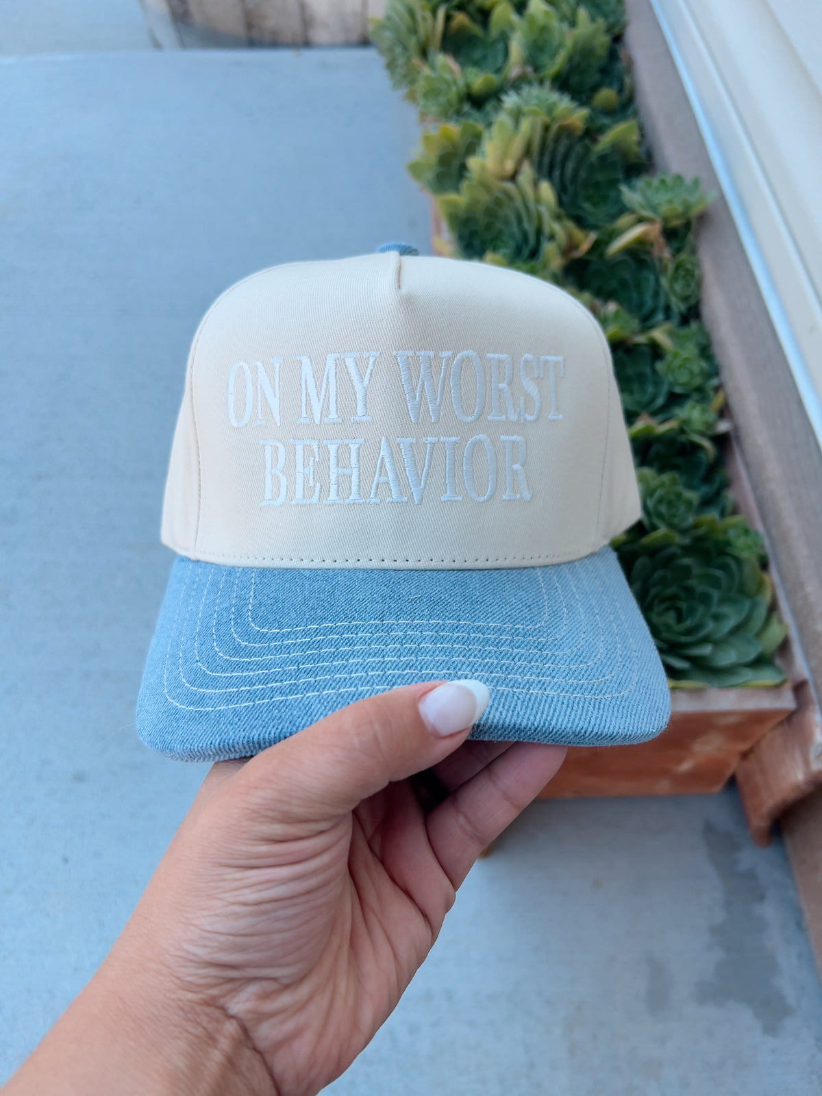 On my worst behavior TRUCKER