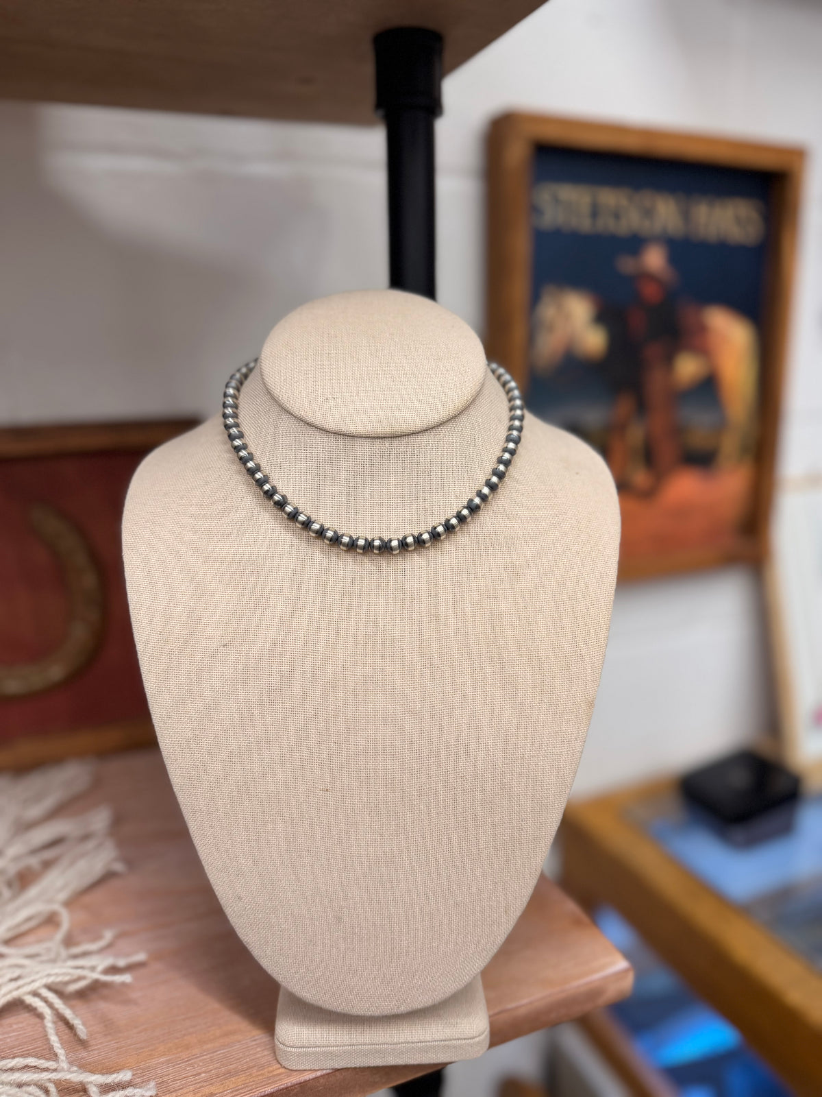 The Mikey Sterling Silver Pearl Necklace