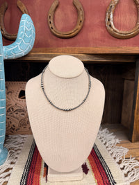 16” Sterling Pearl Chocker Graduated