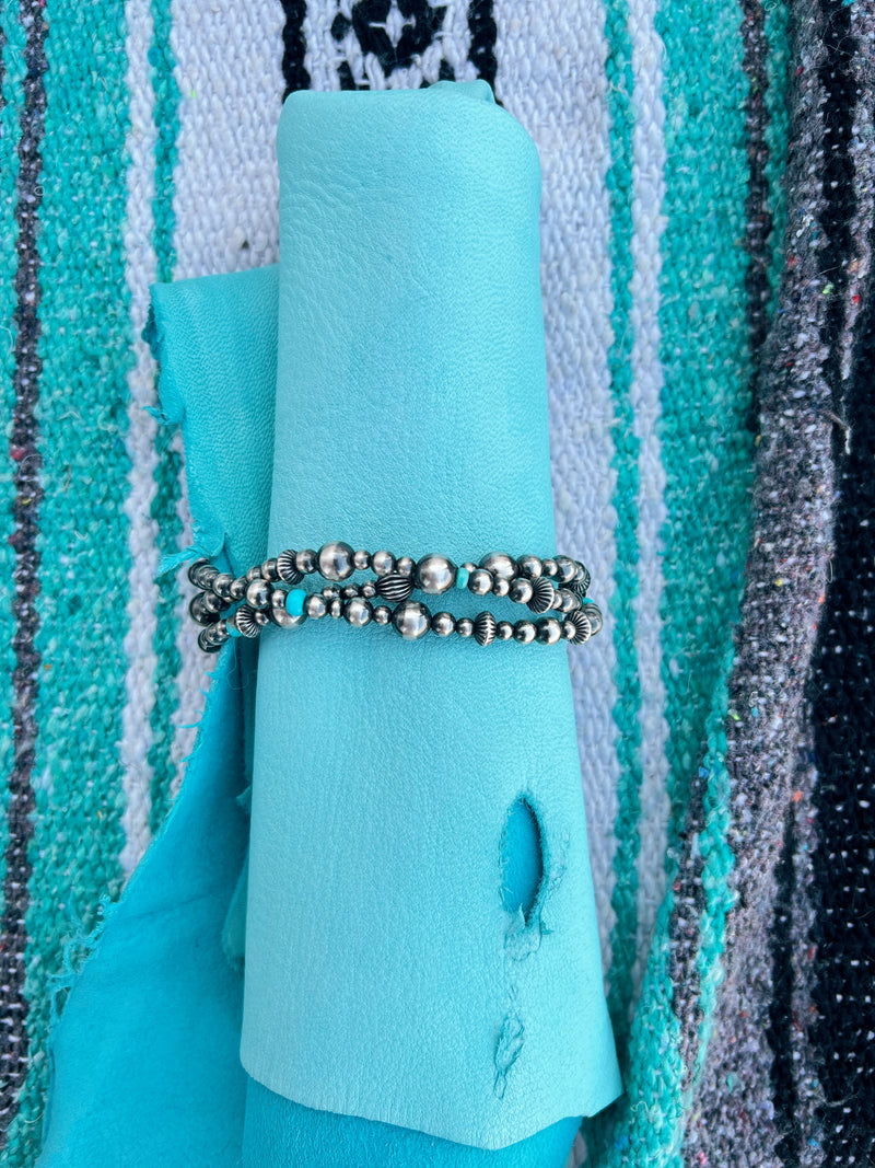 The 3 Strand Pearl Clasp Bracelet