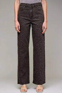 The Brown Cheetah Classic Straight Jeans