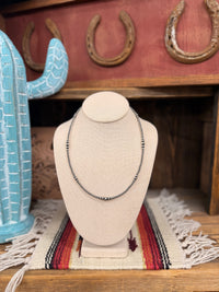 The 20” graduated pearl necklace