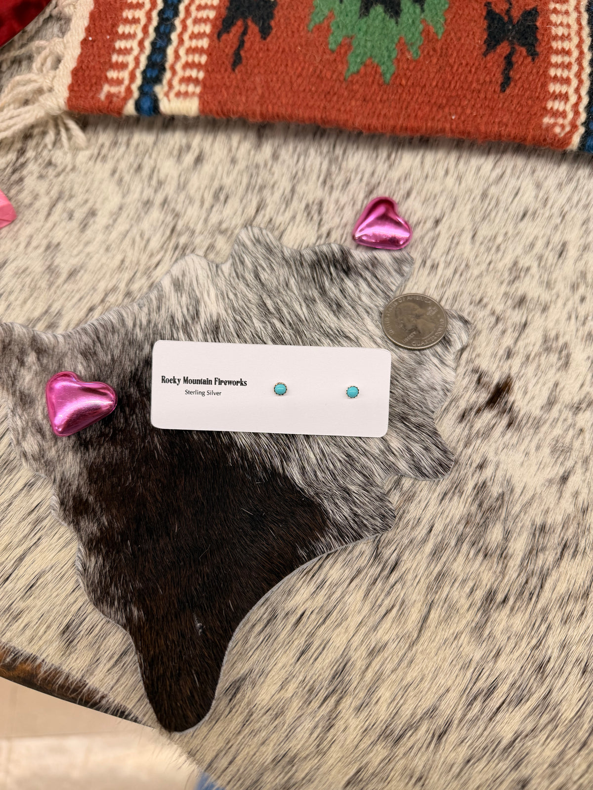 The Tiny Turquoise Studs