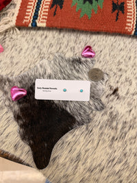 The Tiny Turquoise Studs