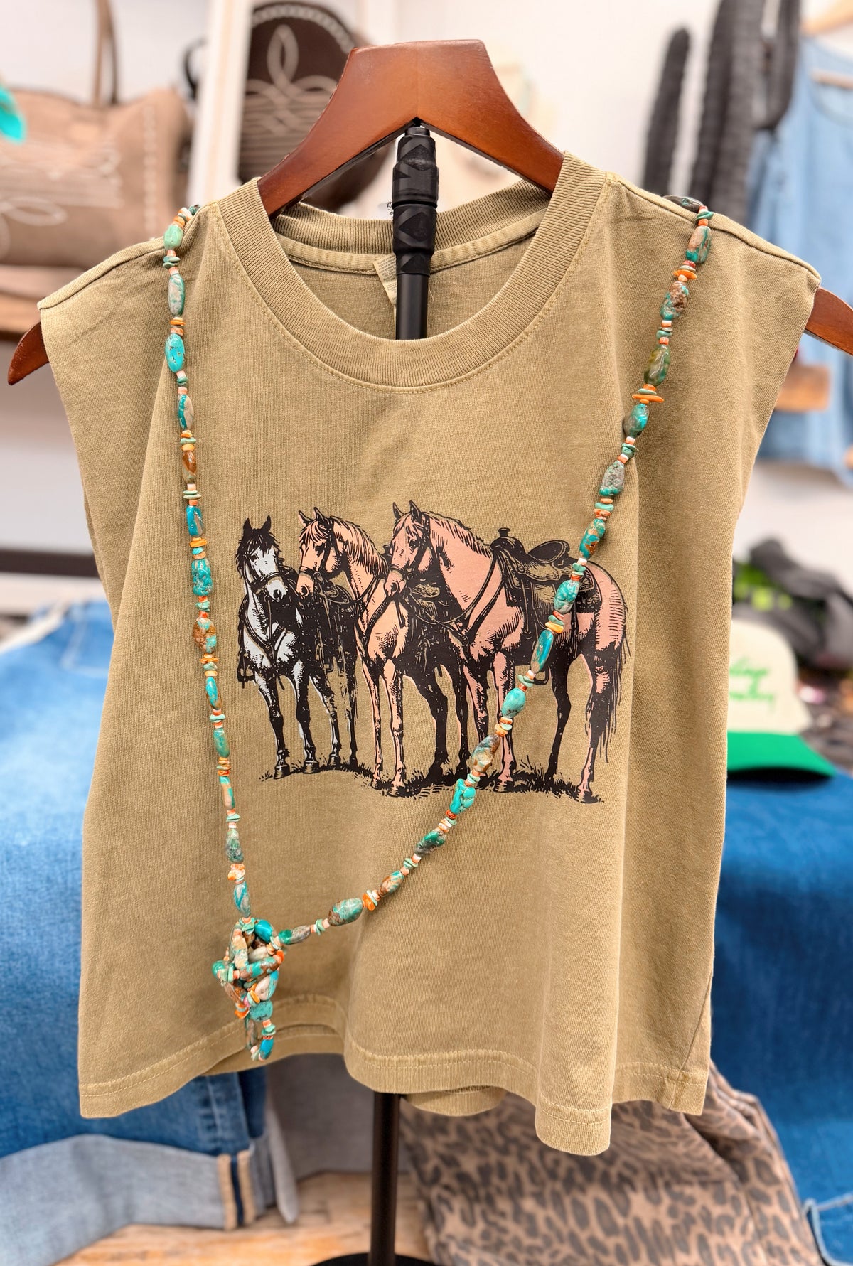 The Horse Crop Tank