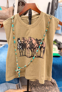 The Horse Crop Tank
