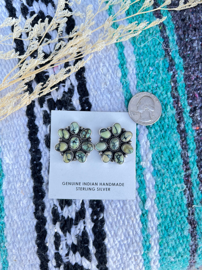 The Mackey turquoise earrings