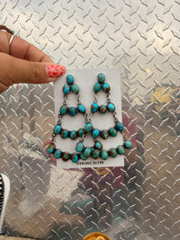 The Chandelier Kingman Earrings