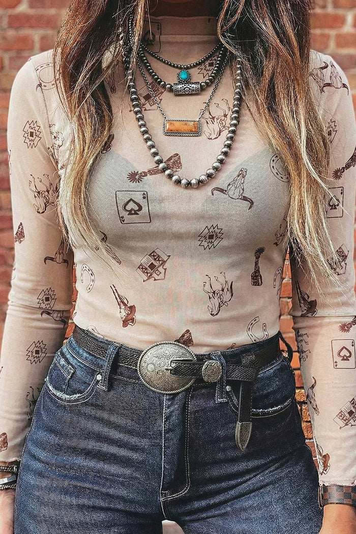 The Mallard Sheer Top