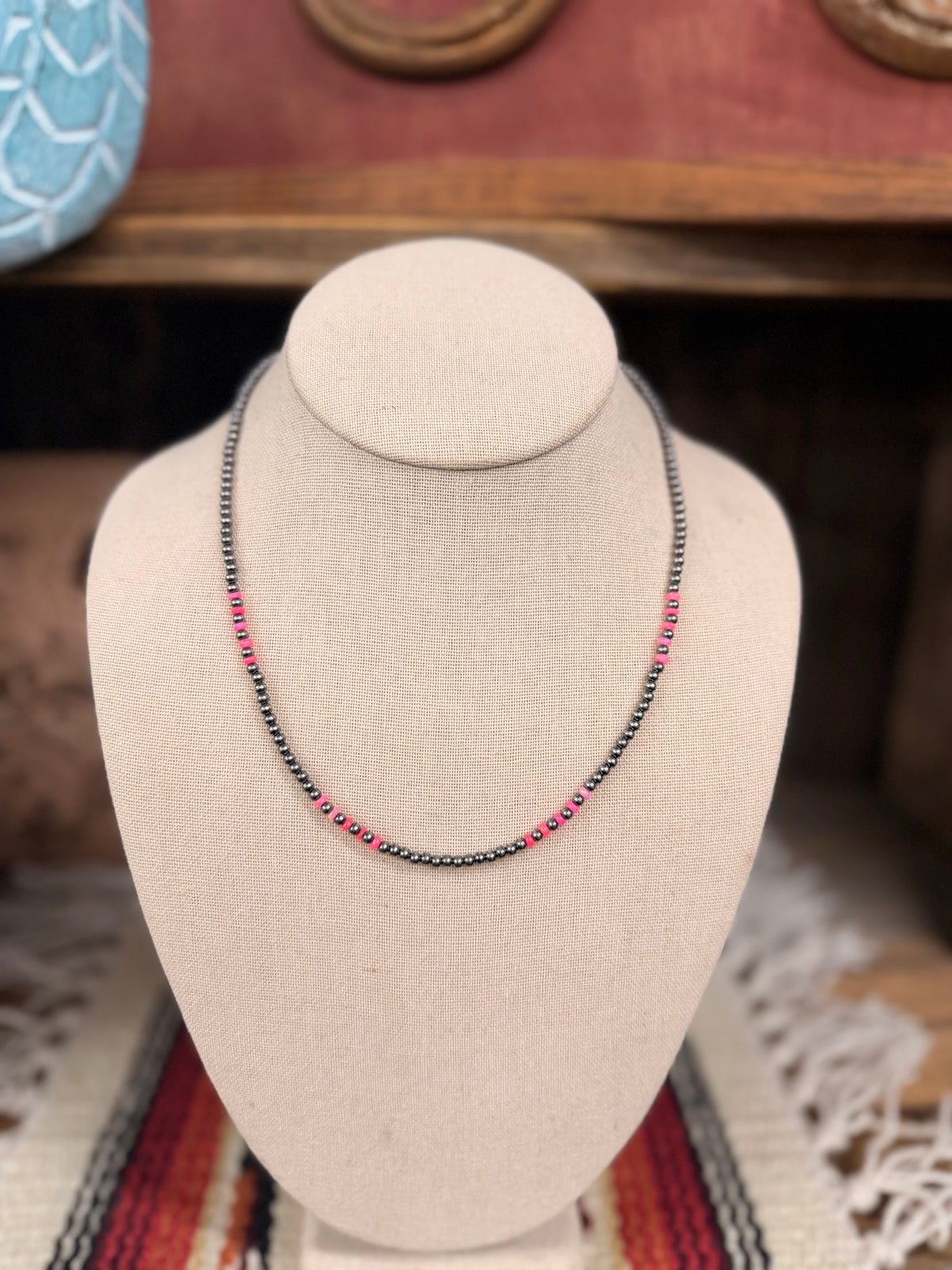 The Pink Faceted Opal Choker