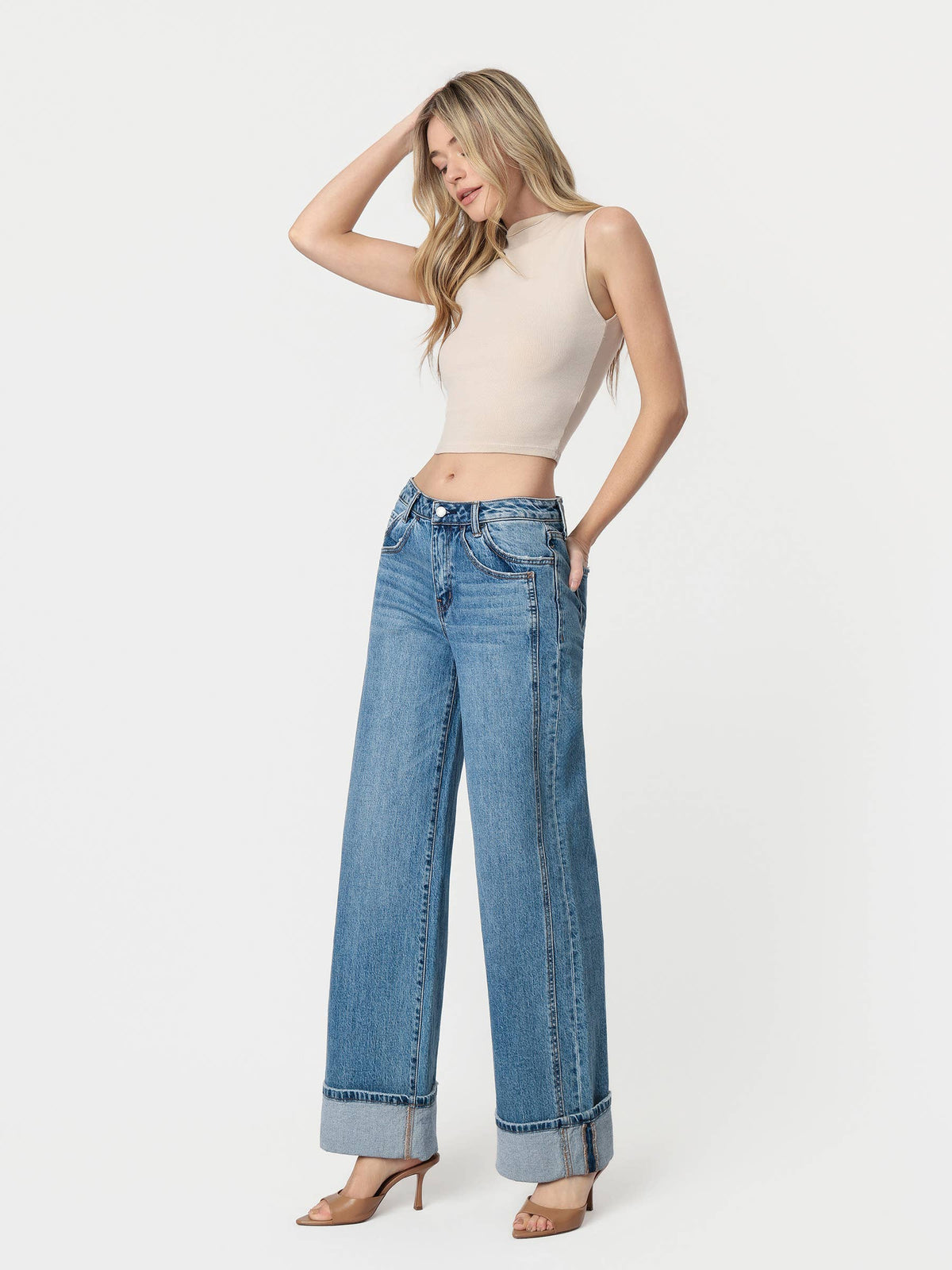 The Waycee Double side seam jeans