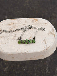 The Sonoran Gold 5 stone Necklace