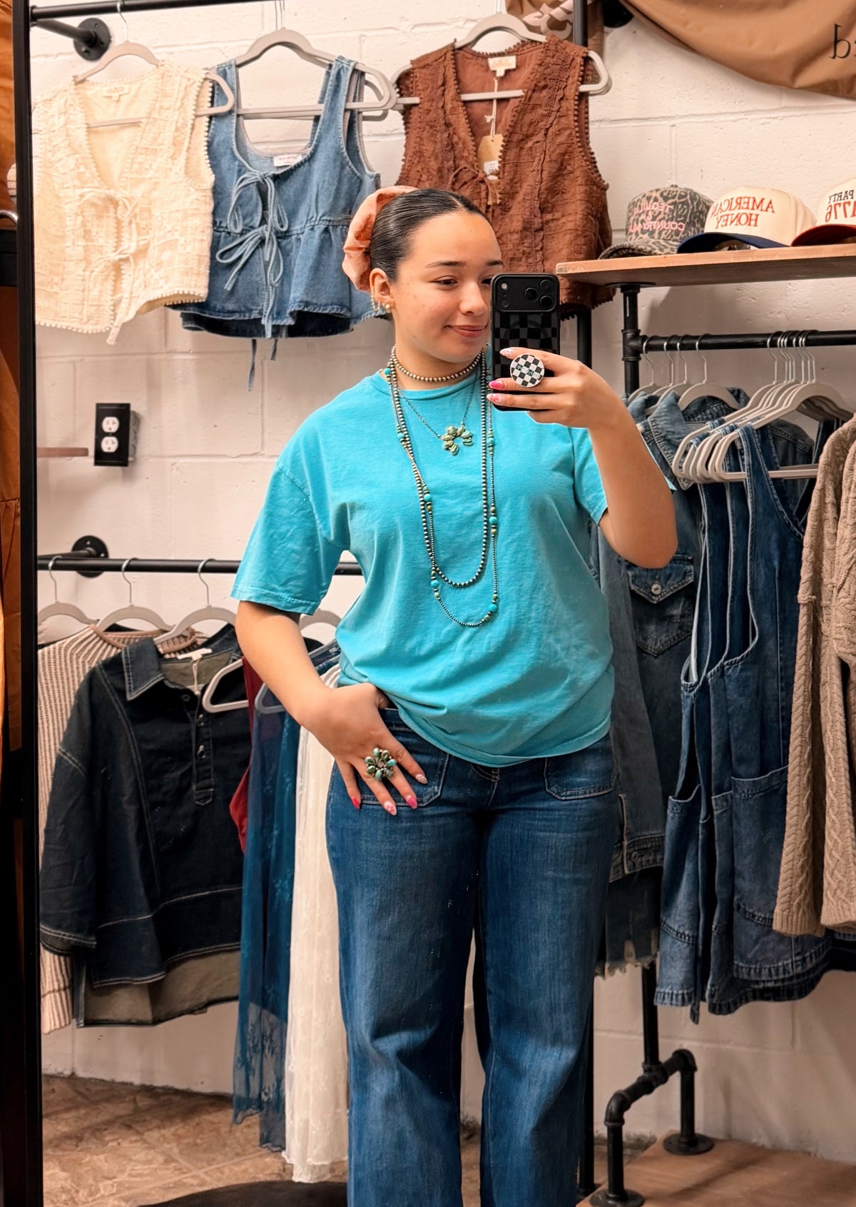 The Blueberry Cotton Tee