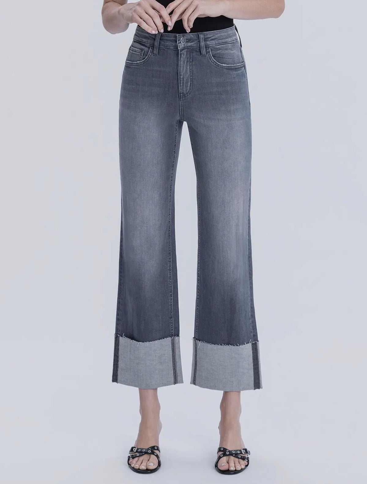 The Dixie Rae Cuffed Jeans