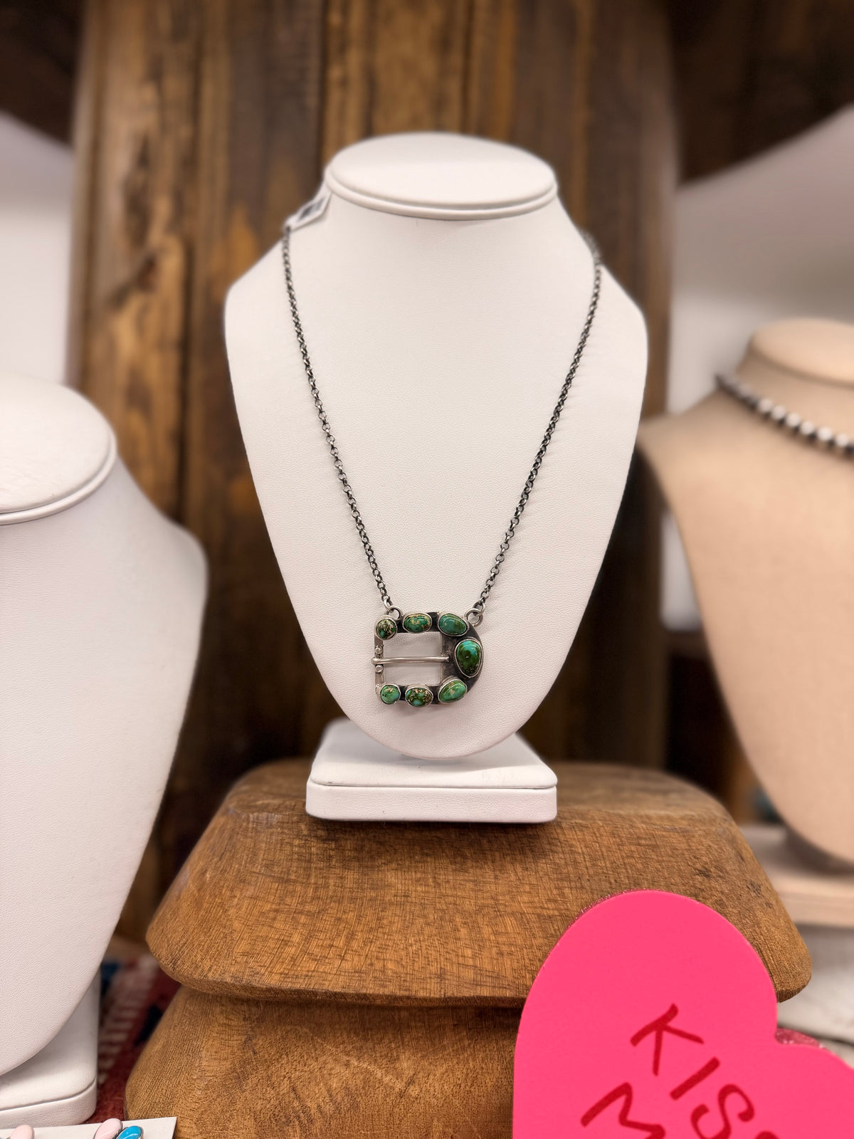 The Sally Sonoran Gold Buckle Necklace